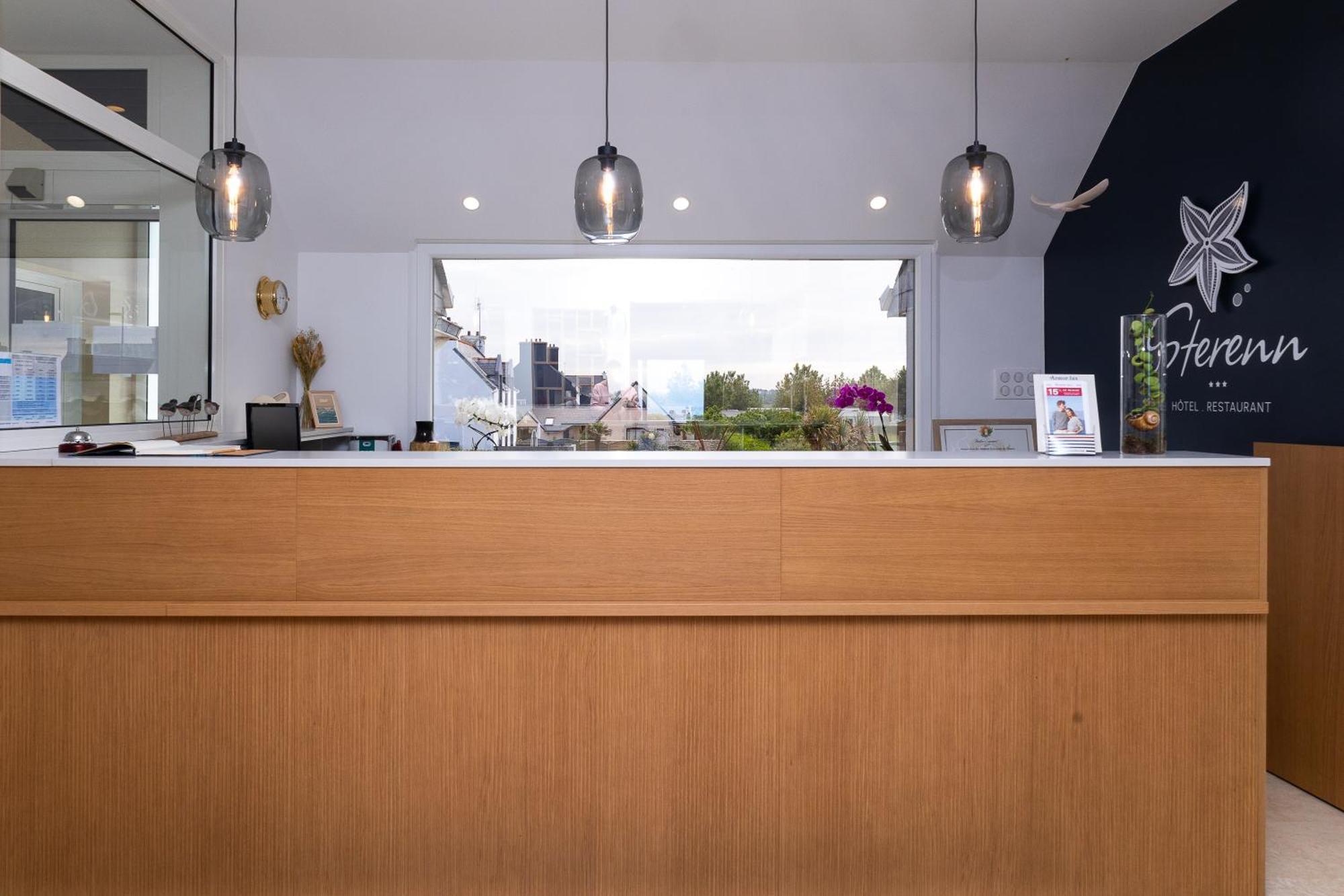 Le Sterenn Hotel Saint-Guenole Luaran gambar